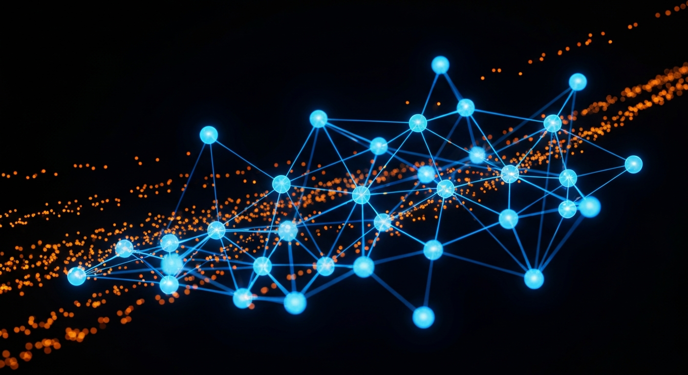 AI neural network visualization